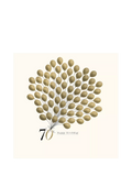 Woodmansterne balloons 70th birthday card (British brand)