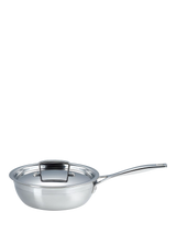 John Lewis Le Creuset 3-Ply Stainless Steel Non-Stick Chef's Pan, 20cm- Buy online at McGrocer
