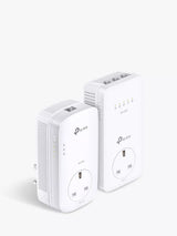 John Lewis TP-Link TL-WPA8631P AV1300 Passthrough Gigabit Powerline & AC1200 Dual Band Wi-Fi Kit- Buy online at McGrocer