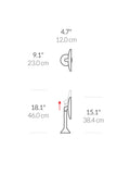 Simplehuman sensor beauty mirror 20cm LED, UK version