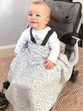 Cheeky Chompers multi muslin breastfeeding cover speckle, UK version