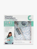 Cheeky Chompers multi muslin breastfeeding cover speckle, UK version