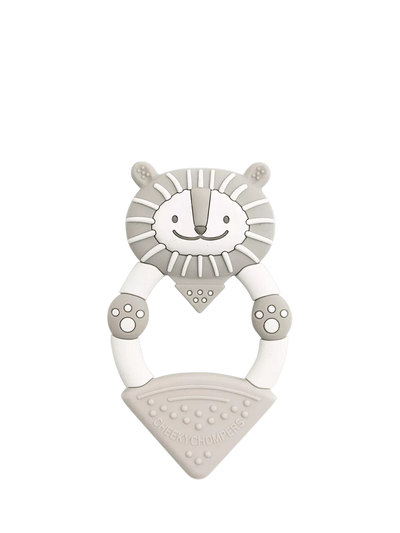 John Lewis Cheeky Chompers Bertie the Lion Silicone Teether- Buy online at McGrocer