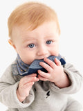 Cheeky Chompers Teething Dribble Bib Midnight Stars - British product