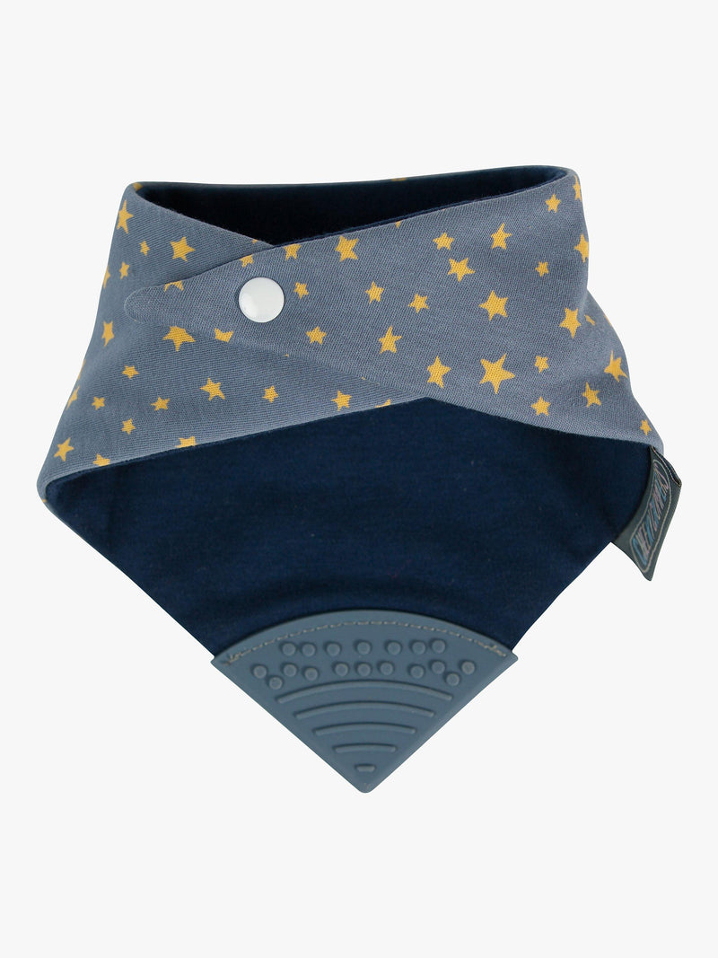 Cheeky Chompers Teething Dribble Bib Midnight Stars - British product