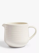 John Lewis John Lewis Wave Fine China Milk Jug 380ml- Buy online at McGrocer
