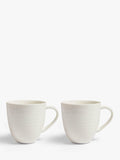 Wave Fine China Mugs Set Of 2 320Ml