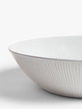 John Lewis grey stoneware low serving bowl 27cm, UK version