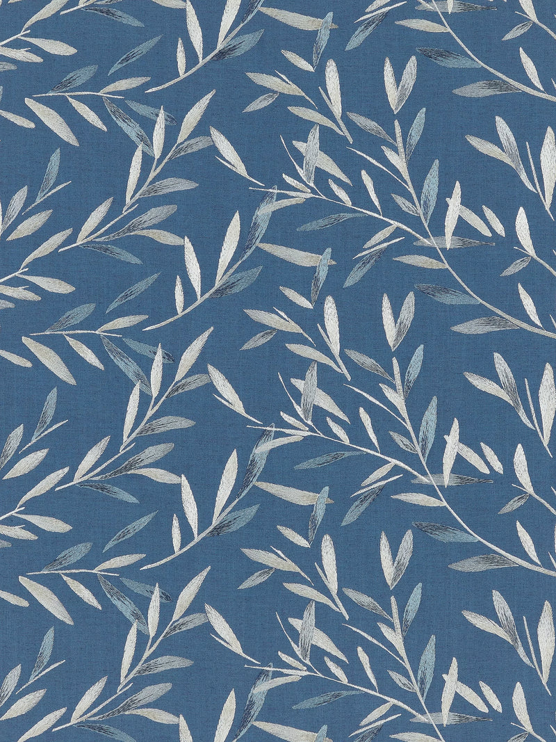 John Lewis Langley Leaf Embroidery Furnishing Fabric