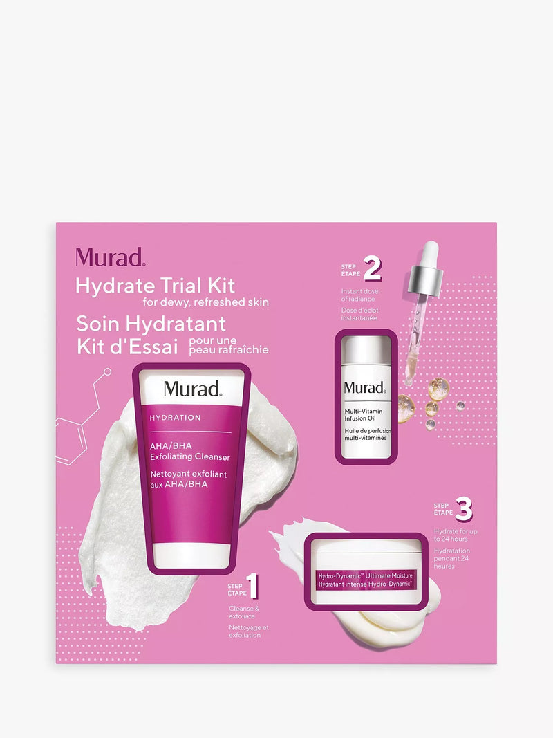 Murad Hydrate Trial Kit skincare gift set (British brand)