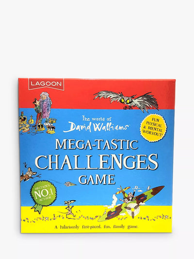 John Lewis David Walliams Mega-tastic Challenges Game Family Game- Buy online at McGrocer