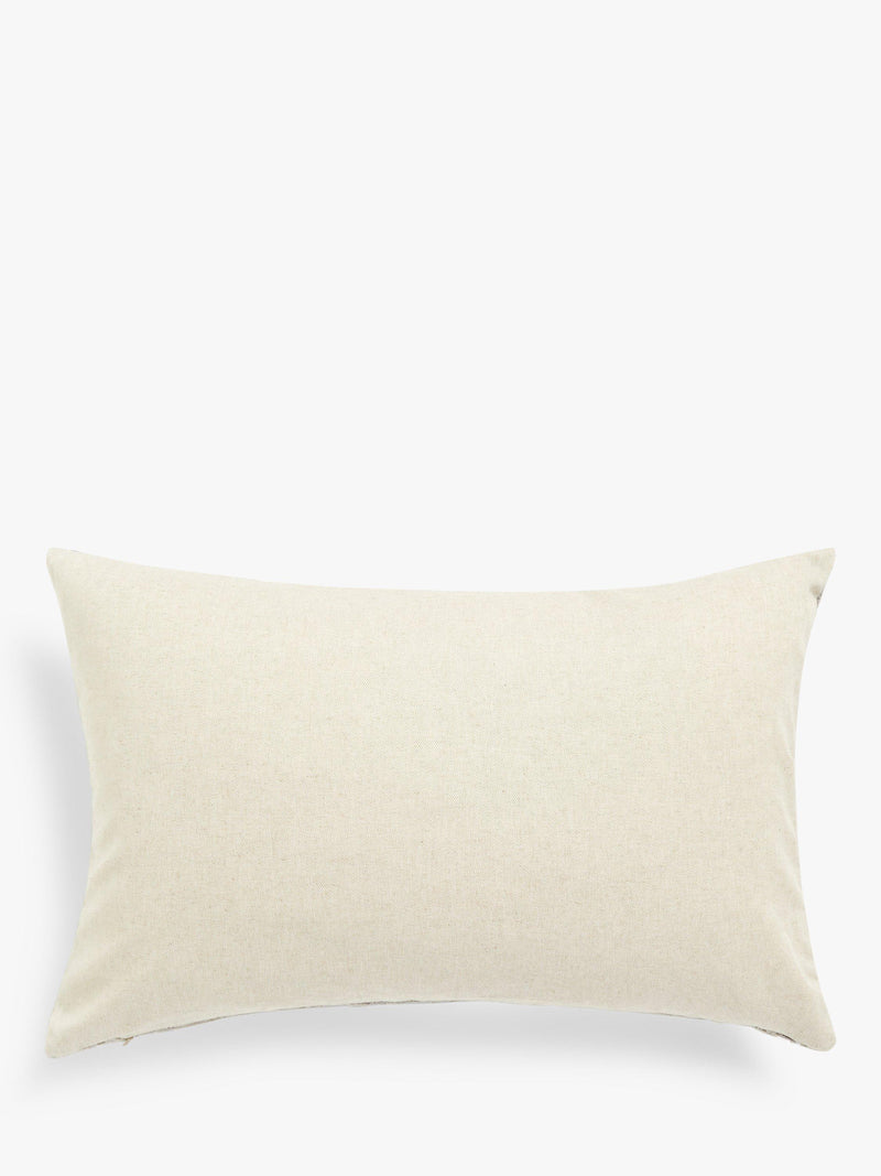 John Lewis Husk Velvet Cushion 60x40cm, imported from the UK