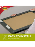Command medium picture hanging strips kit for 3 pictures - British product