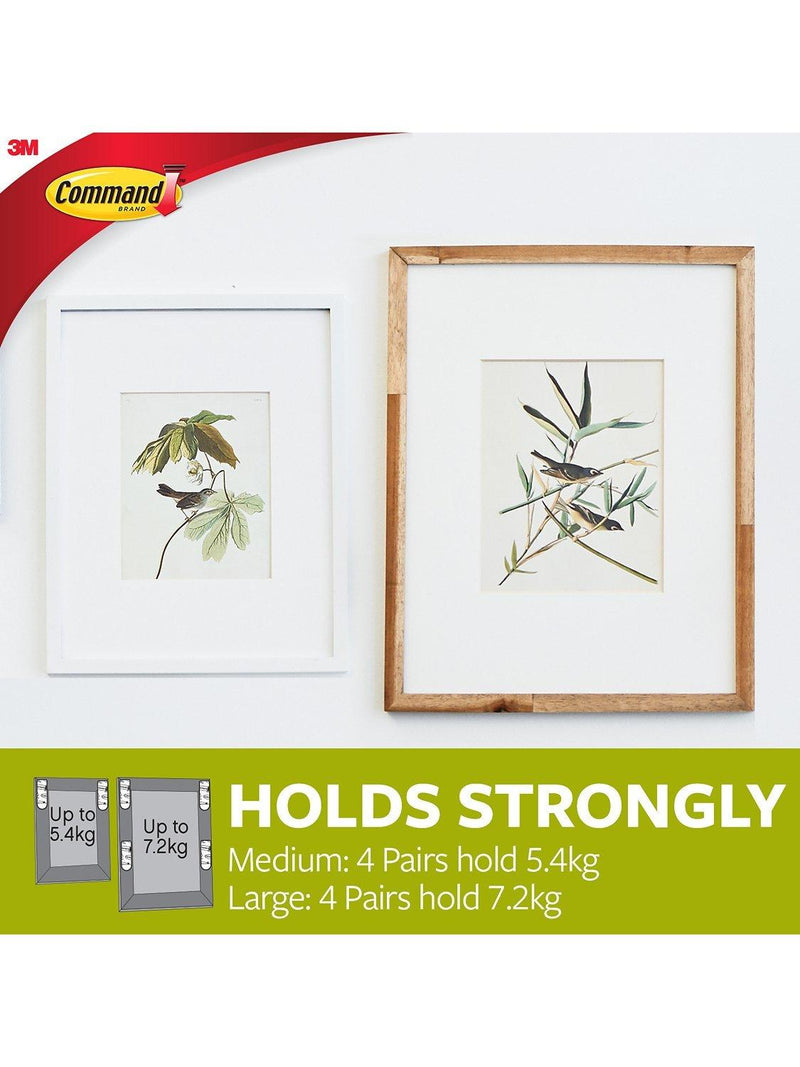 Command Picture Hanging Strips Medium Large 6 Pack - British product