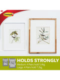 Command Picture Hanging Strips Medium Large 6 Pack - British product