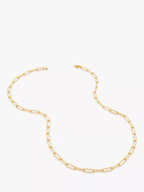 John Lewis Monica Vinader Alta Textured Chain Necklace 45cm- Buy online at McGrocer
