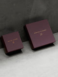 Monica Vinader Deia slim hoop gold vermeil earrings, UK version