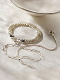 Monica Vinader fine chain bracelet in sterling silver British product