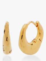 John Lewis Monica Vinader Deia Huggie Hoop Earrings- Buy online at McGrocer