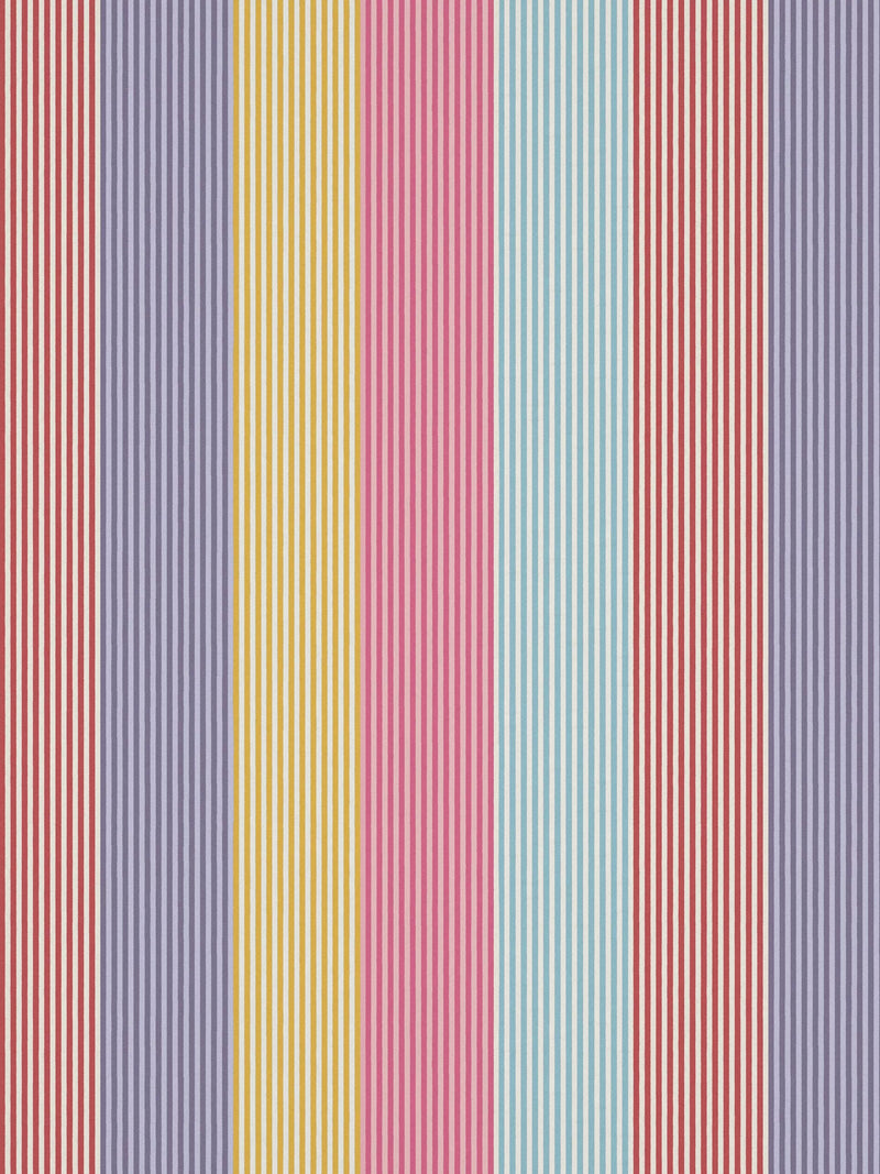 Harlequin Funfair Stripe furnishing fabric, imported from the UK