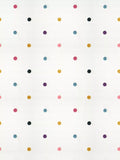 Harlequin Bon Bon fabric with embroidered spot pattern, UK version