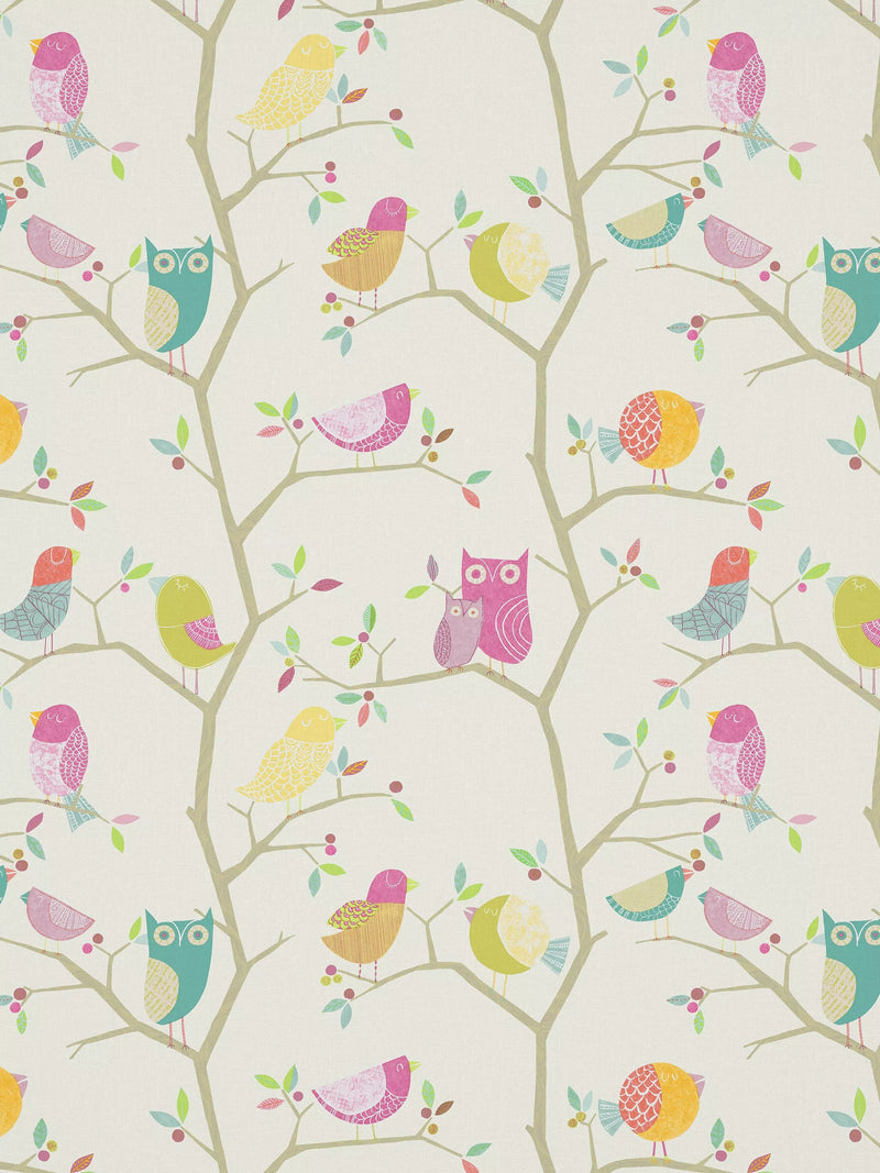 Harlequin What A Hoot furnishing fabric 137cm - British product