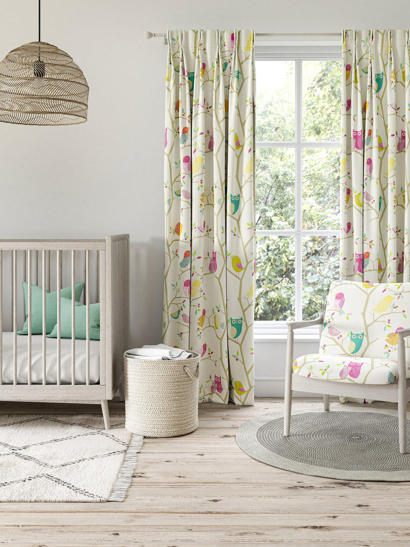 Harlequin What A Hoot furnishing fabric 137cm - British product