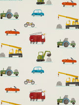 John Lewis Harlequin Just Keep Trucking Furnishing Fabric- Buy online at McGrocer