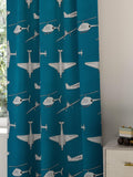 Harlequin Chocks Away fabric with aircraft pattern, imported from the UK