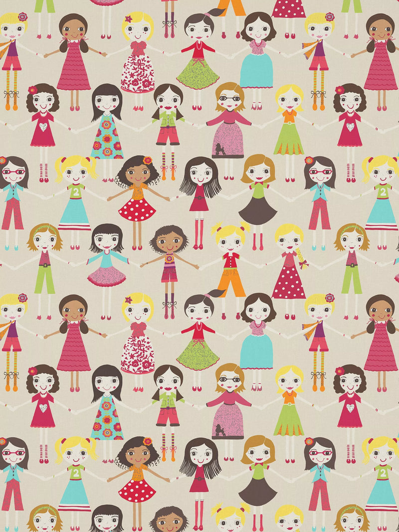 Harlequin Best of Friends furnishing fabric, UK version