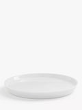John Lewis porcelain side plate set of 4, white 21.5cm, imported from the UK