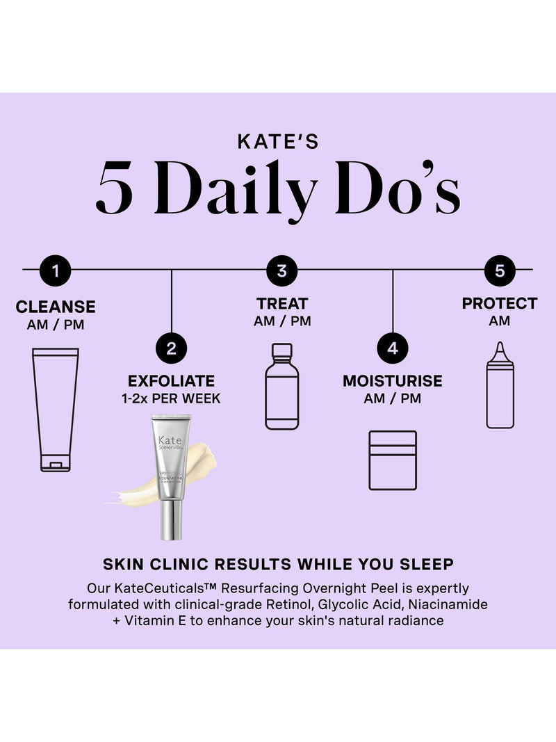 Kate Somerville resurfacing overnight peel 30ml, UK version