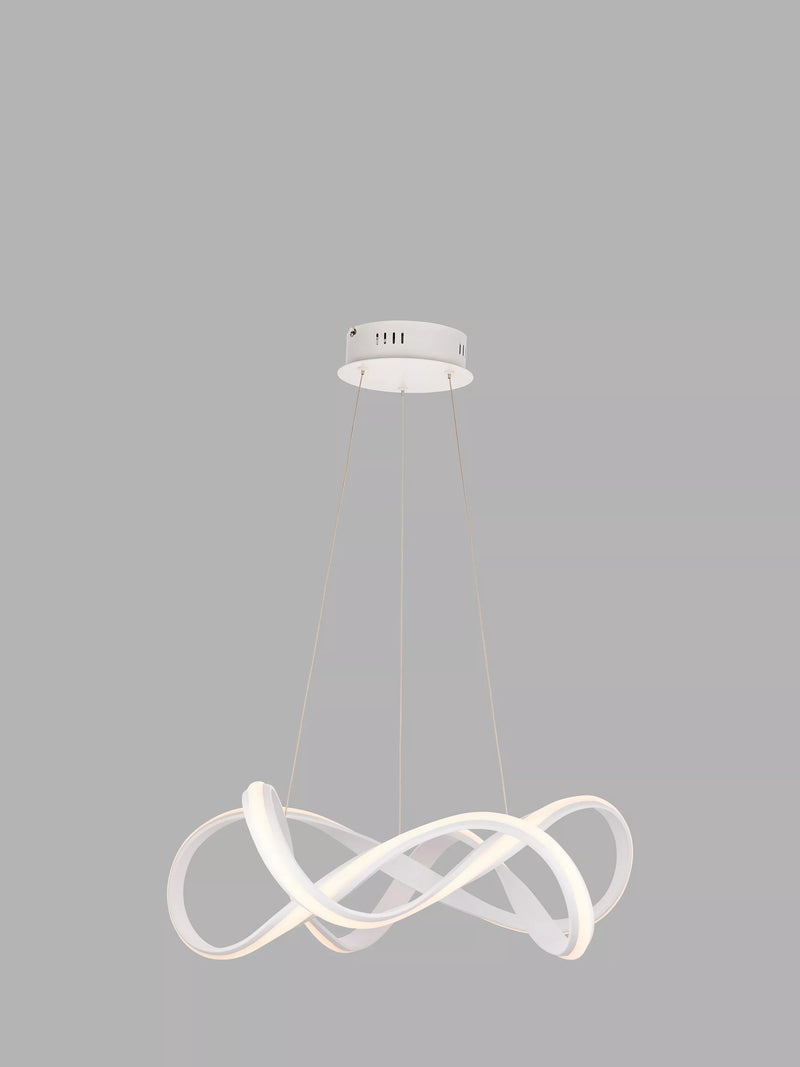 Bay Lighting Constance LED ceiling light matte painted finish 63cm diameter (British brand)