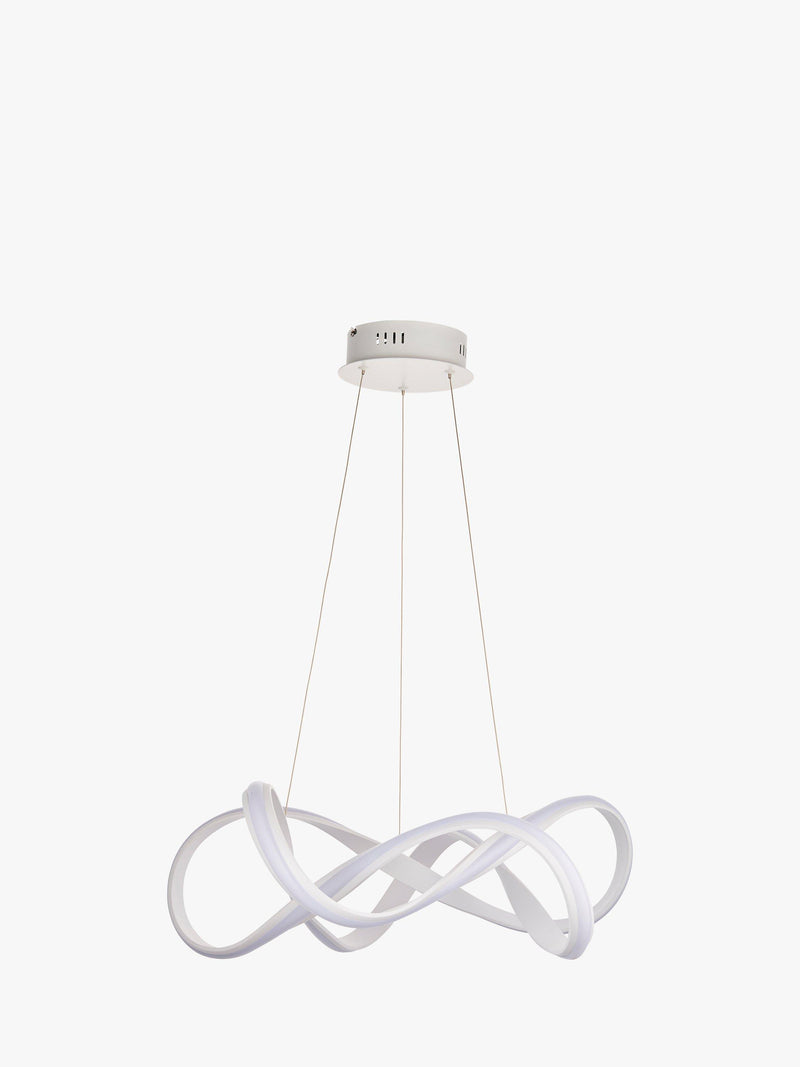 Bay Lighting Constance LED ceiling light matte painted finish 63cm diameter (British brand)
