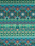 Osborne & Little Mansfield velvet fabric, chinoiserie pattern - British product
