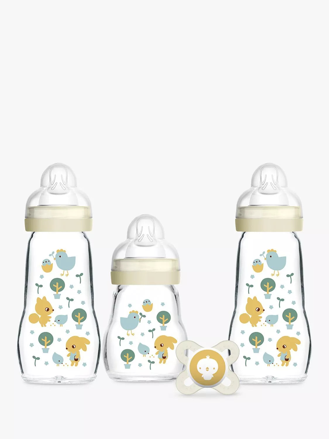 MAM Glass Baby Bottle Feed and Soother Set - McGrocer