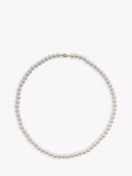 E.W Adams Akoya cultured pearl necklace 45.72cm - British product