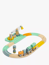 John Lewis John Lewis My First Wooden Train Set, 17 Pieces- Buy online at McGrocer