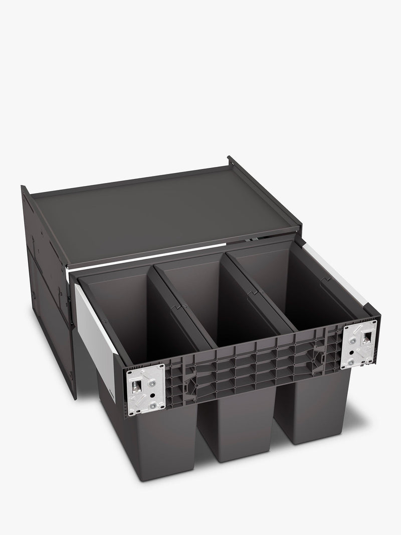 BLANCO Select under counter 3-section pull-out kitchen bin 45L - British product