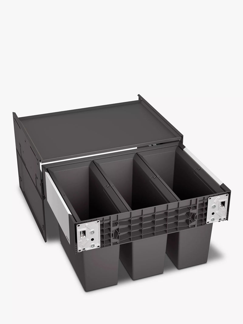 BLANCO Select under counter 3-section pull-out kitchen bin 45L - British product