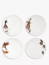 John Lewis Wrendale Designs Boxed Fine Bone China Dinnerware Set, 12 Piece- Buy online at McGrocer