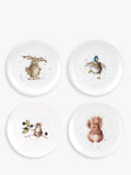Wrendale Designs 12 piece bone china dinnerware set, imported from the UK