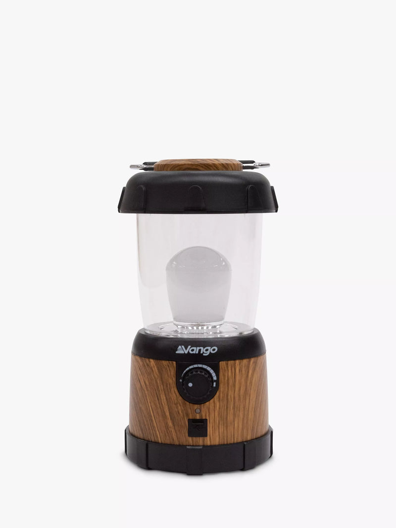 Vango Nova 200 rechargeable USB lantern camping light, imported from the UK