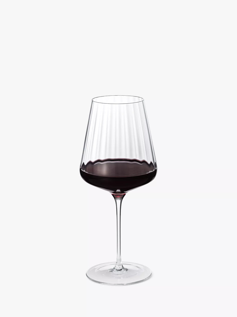 Georg Jensen Bernadotte red wine glass set 540ml, imported from the UK