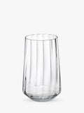 Georg Jensen Bernadotte crystal tumblers clear set of 6 380ml, UK version