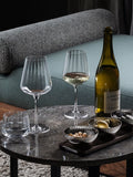 Georg Jensen Bernadotte crystal white wine glass set of six 430ml, UK version
