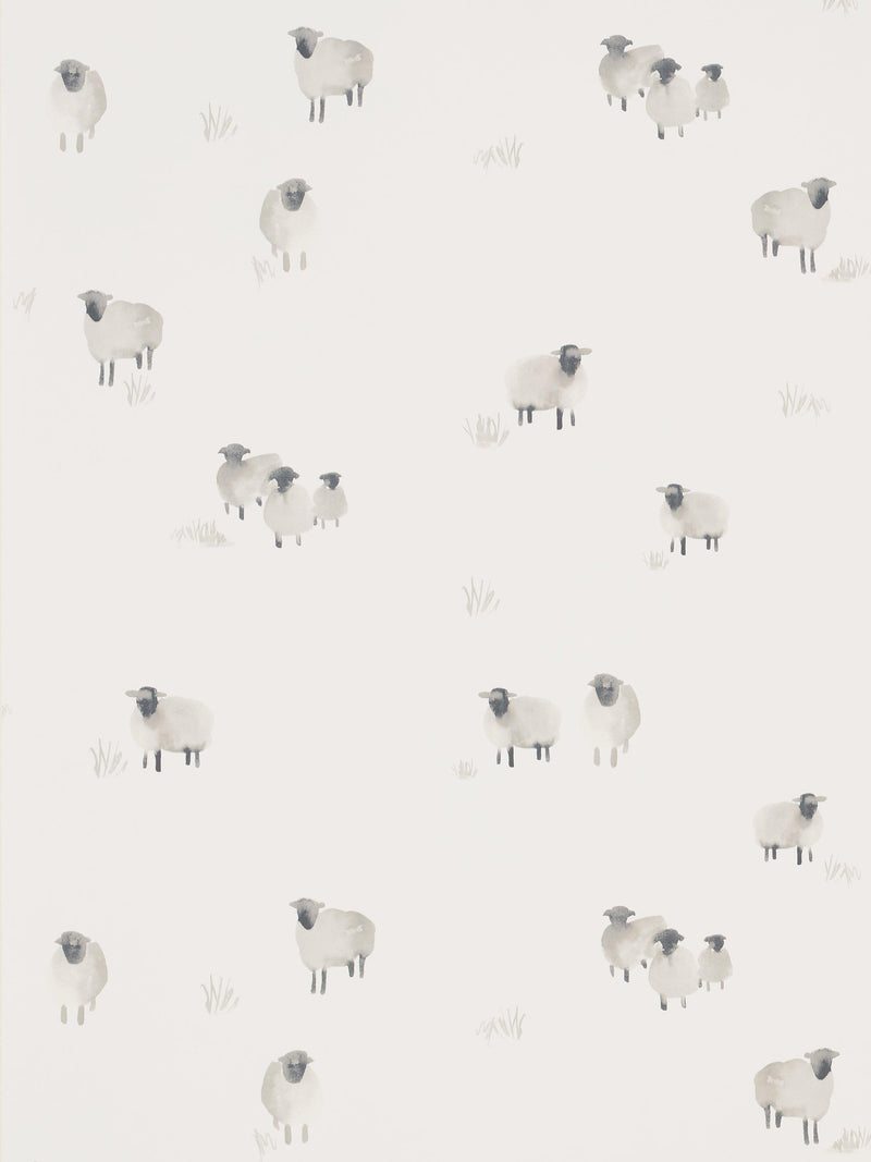 John Lewis Highland Sheep Wallpaper Design , UK version