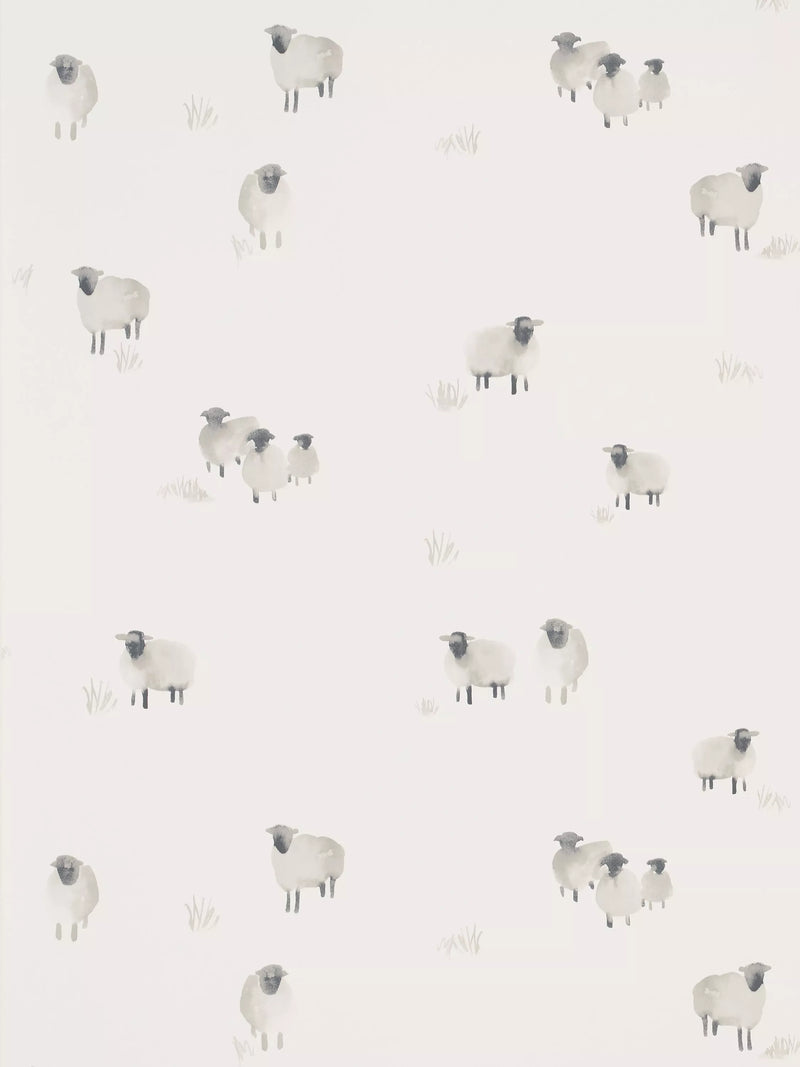 John Lewis Highland Sheep Wallpaper Design , UK version