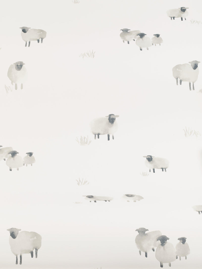 John Lewis Highland Sheep Wallpaper Design , UK version