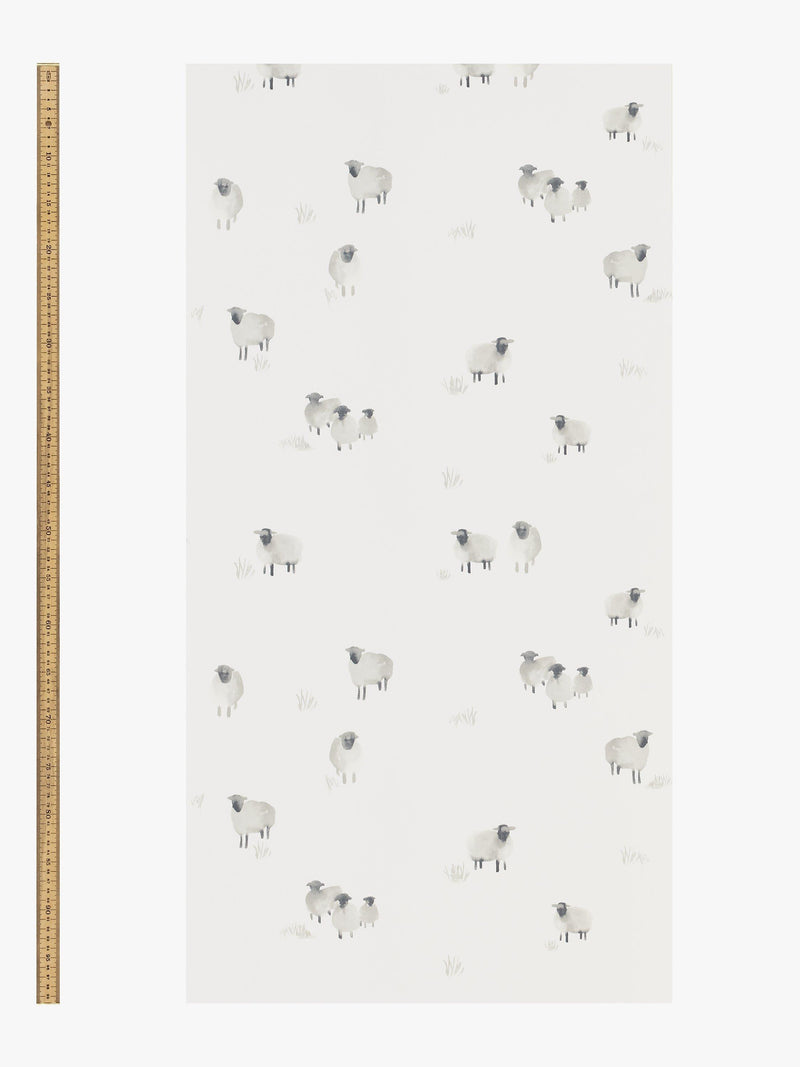 John Lewis Highland Sheep Wallpaper Design , UK version